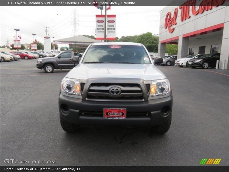 Silver Streak Mica / Graphite 2010 Toyota Tacoma V6 PreRunner Double Cab