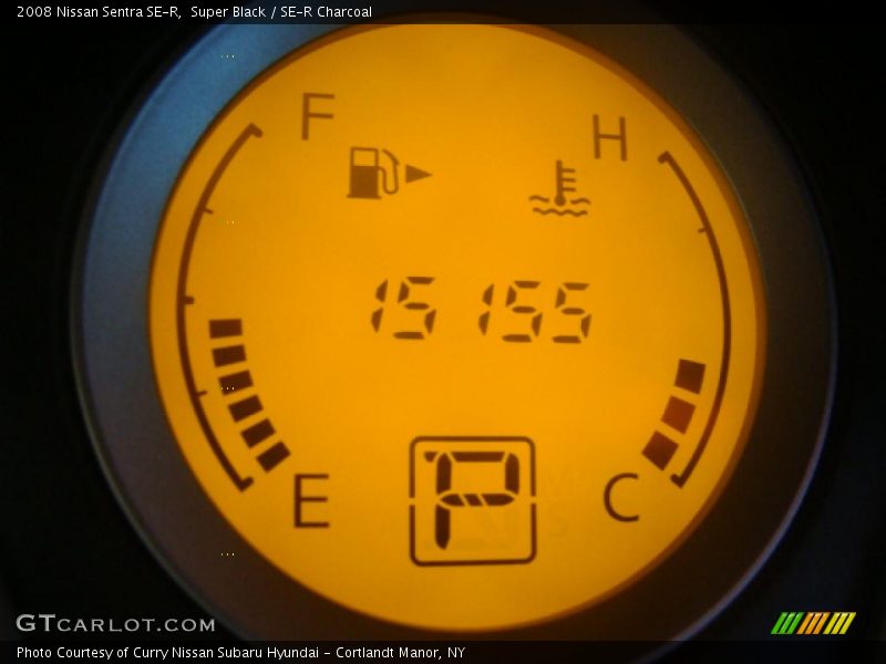 Super Black / SE-R Charcoal 2008 Nissan Sentra SE-R