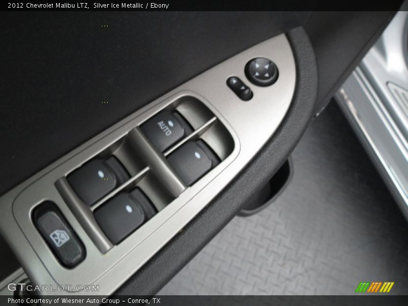 Silver Ice Metallic / Ebony 2012 Chevrolet Malibu LTZ