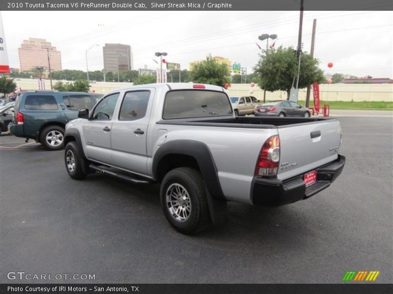 Silver Streak Mica / Graphite 2010 Toyota Tacoma V6 PreRunner Double Cab
