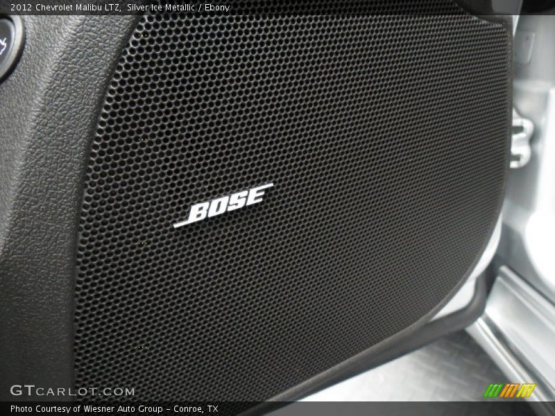 Silver Ice Metallic / Ebony 2012 Chevrolet Malibu LTZ