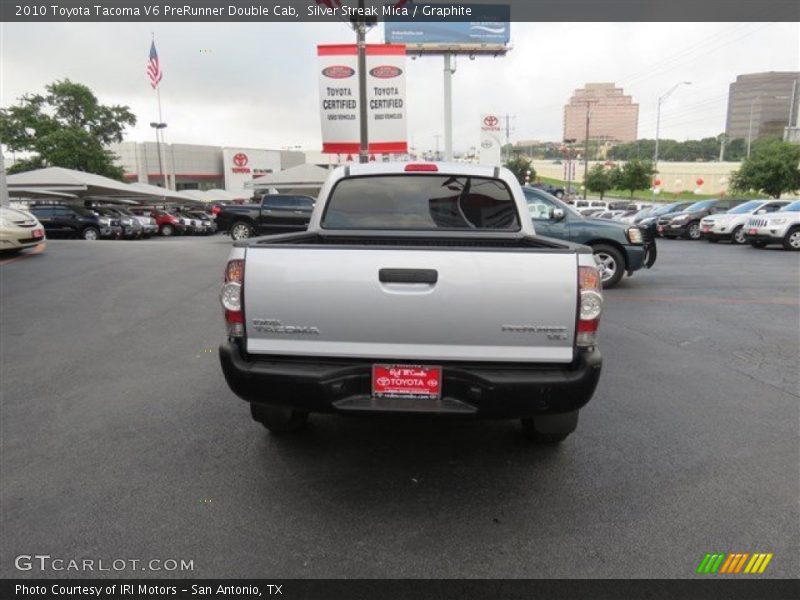 Silver Streak Mica / Graphite 2010 Toyota Tacoma V6 PreRunner Double Cab