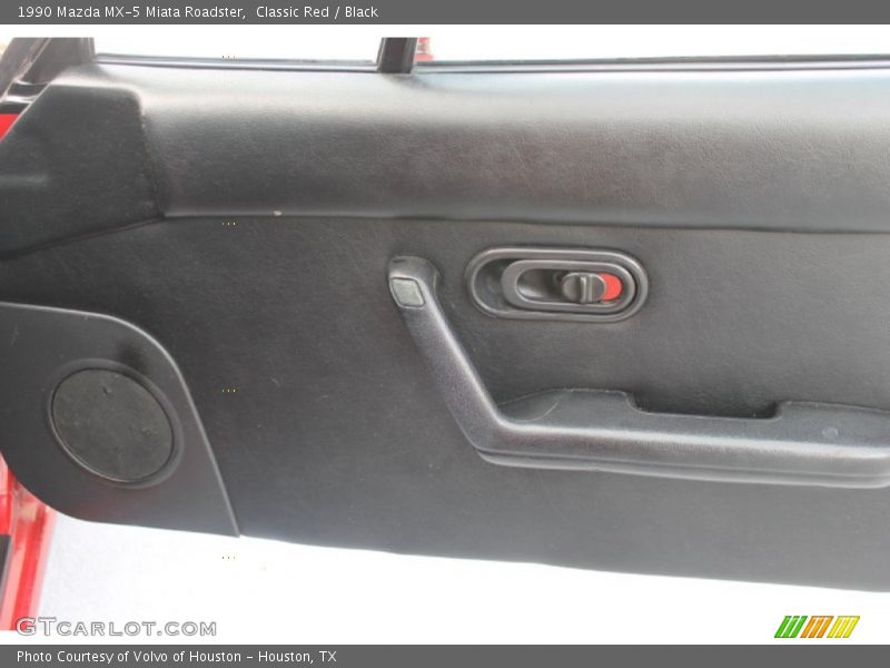 Classic Red / Black 1990 Mazda MX-5 Miata Roadster