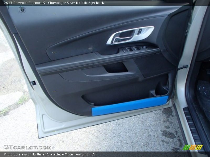 Champagne Silver Metallic / Jet Black 2013 Chevrolet Equinox LS