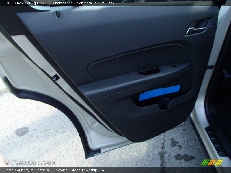 Champagne Silver Metallic / Jet Black 2013 Chevrolet Equinox LS