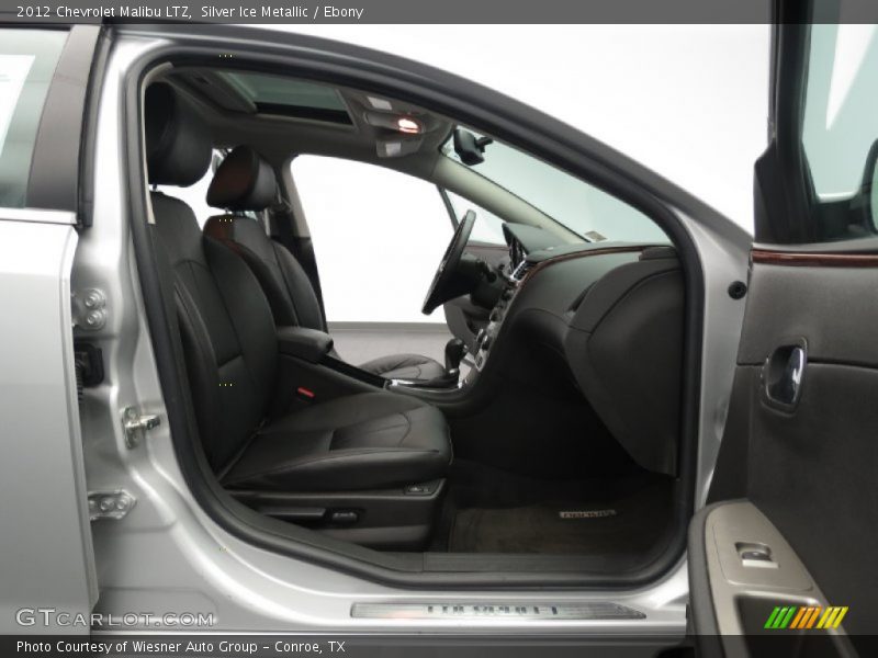 Silver Ice Metallic / Ebony 2012 Chevrolet Malibu LTZ