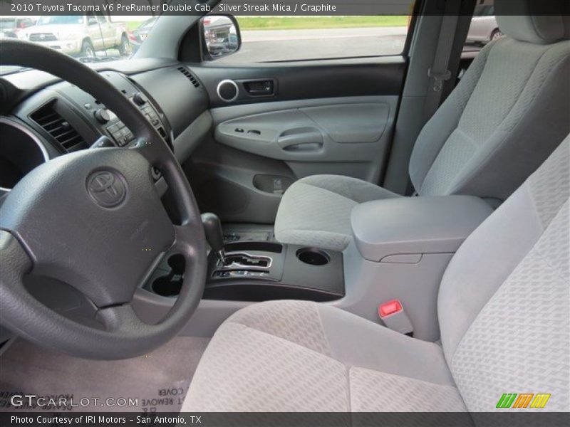 Silver Streak Mica / Graphite 2010 Toyota Tacoma V6 PreRunner Double Cab