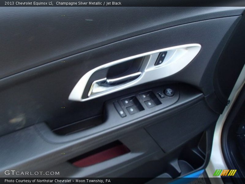Champagne Silver Metallic / Jet Black 2013 Chevrolet Equinox LS