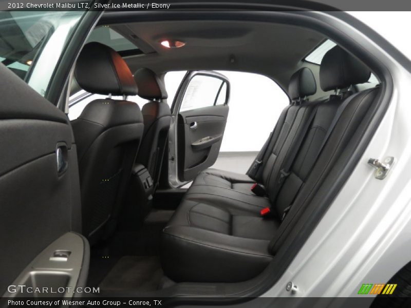 Silver Ice Metallic / Ebony 2012 Chevrolet Malibu LTZ