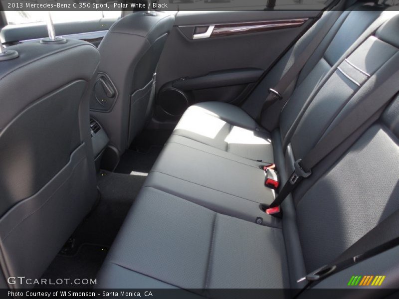 Polar White / Black 2013 Mercedes-Benz C 350 Sport