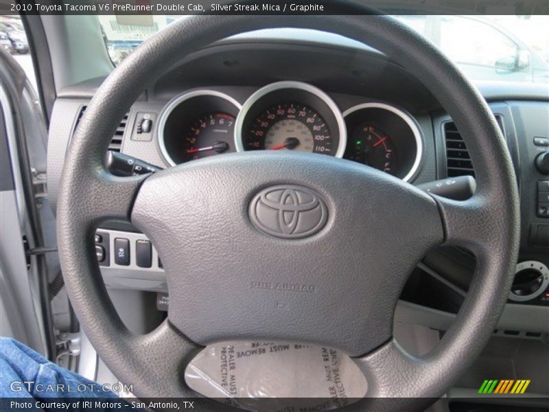 Silver Streak Mica / Graphite 2010 Toyota Tacoma V6 PreRunner Double Cab