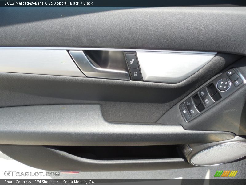 Black / Black 2013 Mercedes-Benz C 250 Sport