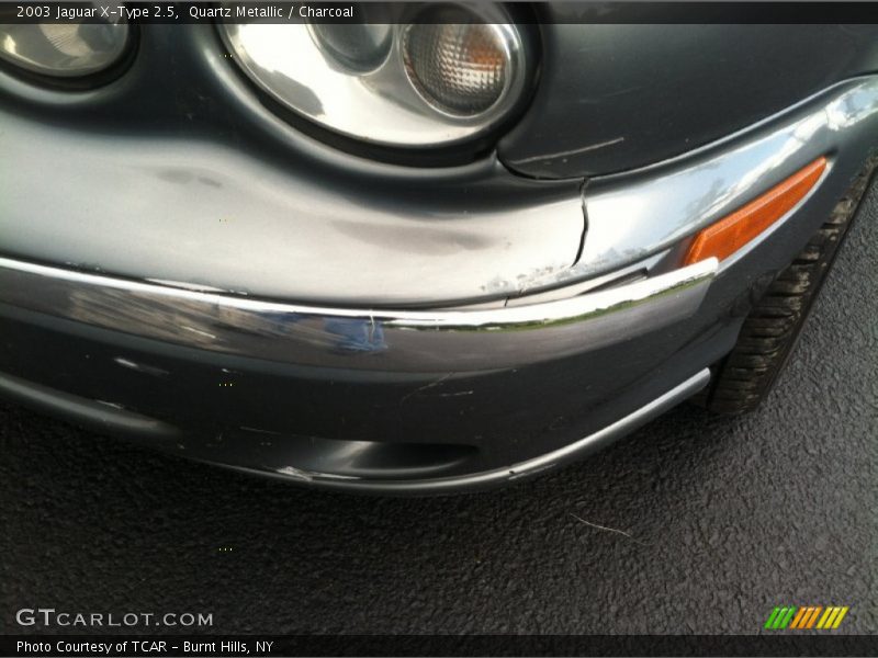 Quartz Metallic / Charcoal 2003 Jaguar X-Type 2.5
