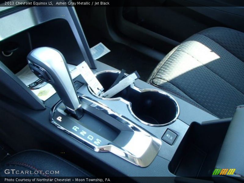 Ashen Gray Metallic / Jet Black 2013 Chevrolet Equinox LS