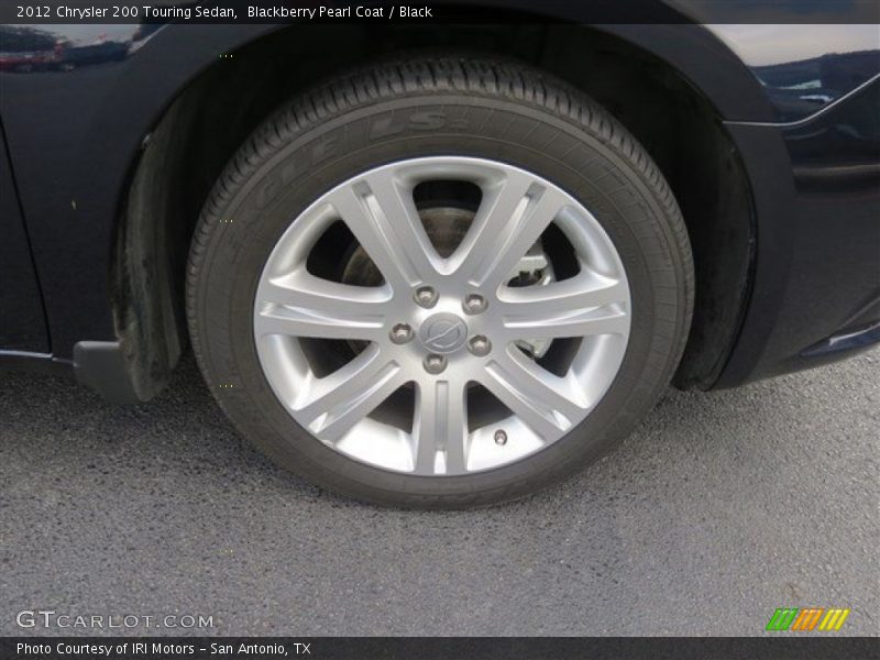 Blackberry Pearl Coat / Black 2012 Chrysler 200 Touring Sedan