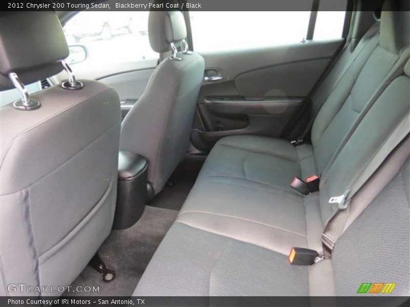 Blackberry Pearl Coat / Black 2012 Chrysler 200 Touring Sedan
