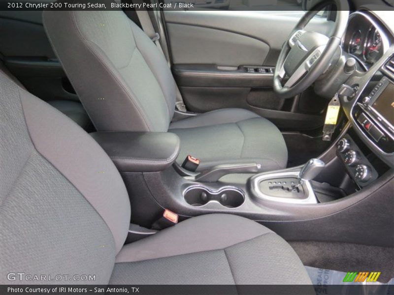 Blackberry Pearl Coat / Black 2012 Chrysler 200 Touring Sedan
