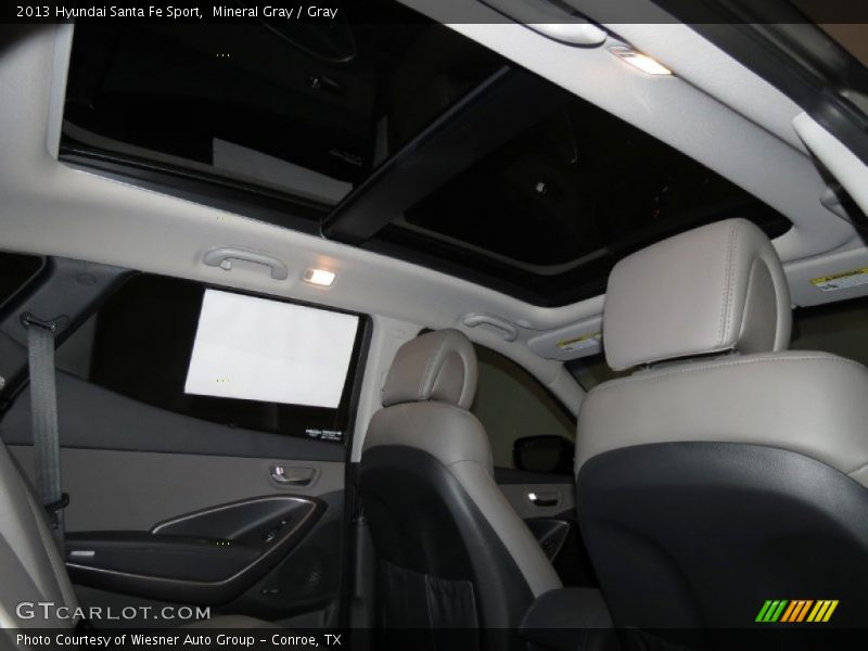 Mineral Gray / Gray 2013 Hyundai Santa Fe Sport