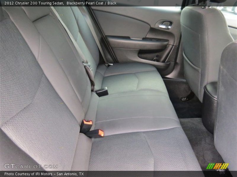 Blackberry Pearl Coat / Black 2012 Chrysler 200 Touring Sedan