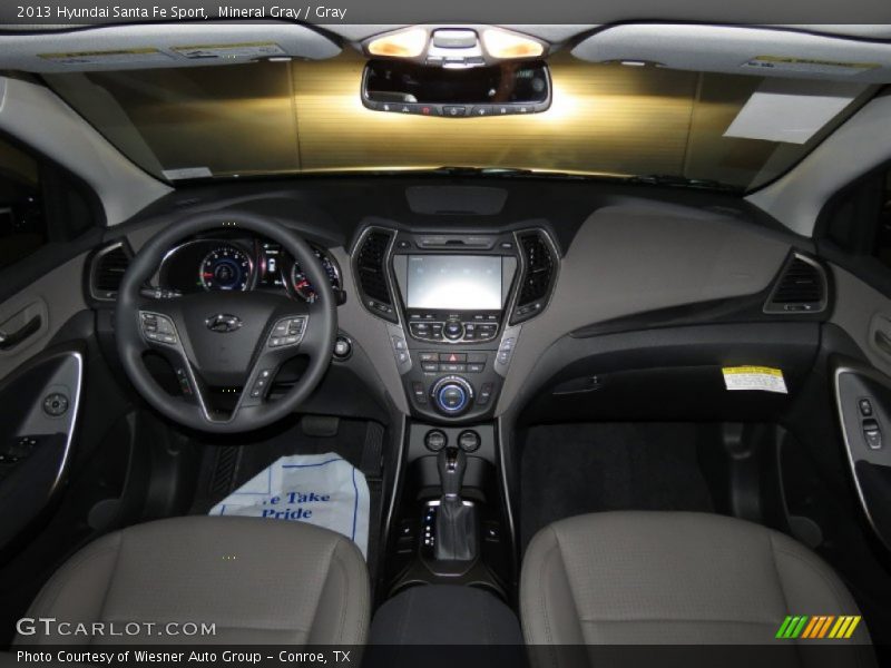Mineral Gray / Gray 2013 Hyundai Santa Fe Sport