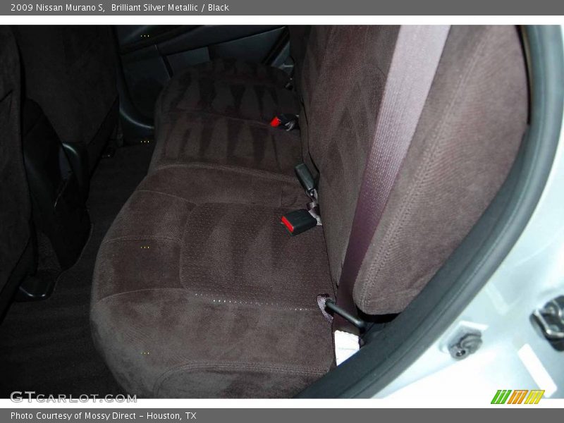 Brilliant Silver Metallic / Black 2009 Nissan Murano S