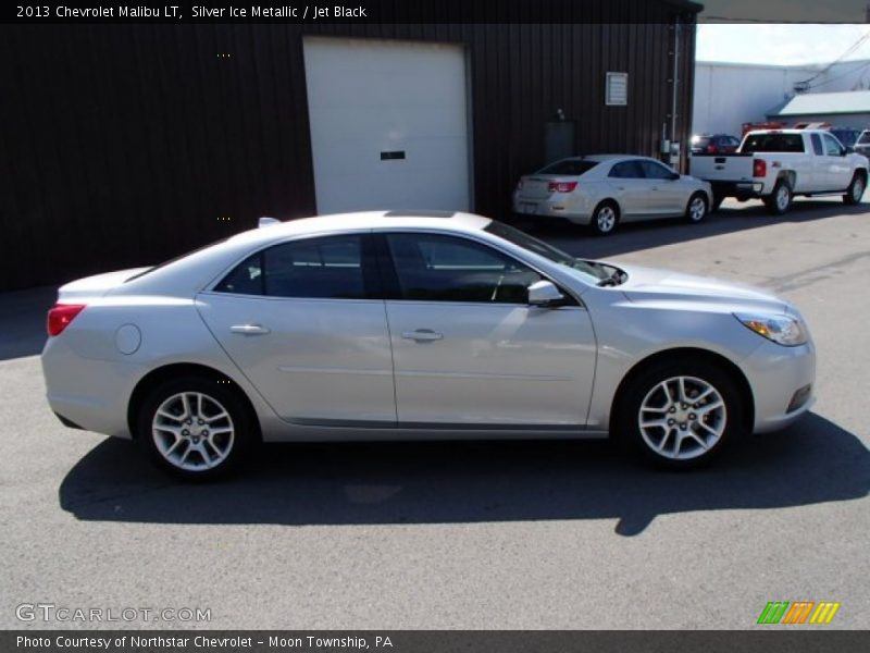 Silver Ice Metallic / Jet Black 2013 Chevrolet Malibu LT