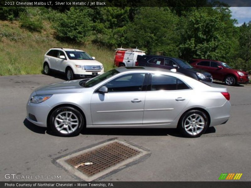 Silver Ice Metallic / Jet Black 2013 Chevrolet Malibu LT