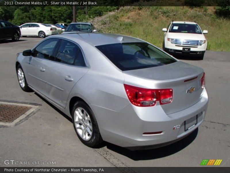 Silver Ice Metallic / Jet Black 2013 Chevrolet Malibu LT