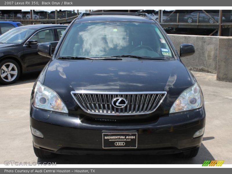 Black Onyx / Black 2007 Lexus RX 350