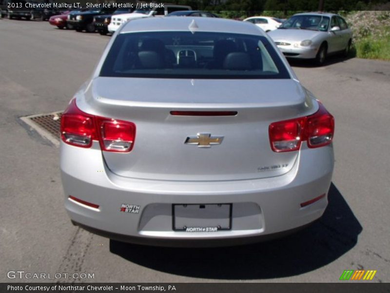 Silver Ice Metallic / Jet Black 2013 Chevrolet Malibu LT