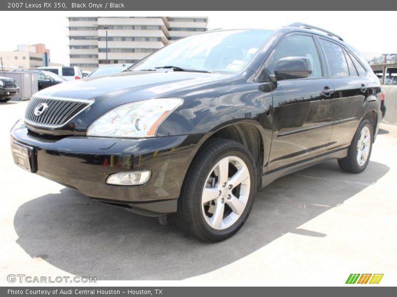 Black Onyx / Black 2007 Lexus RX 350