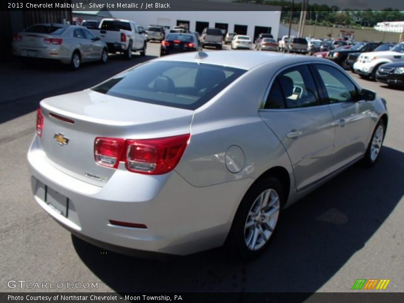 Silver Ice Metallic / Jet Black 2013 Chevrolet Malibu LT