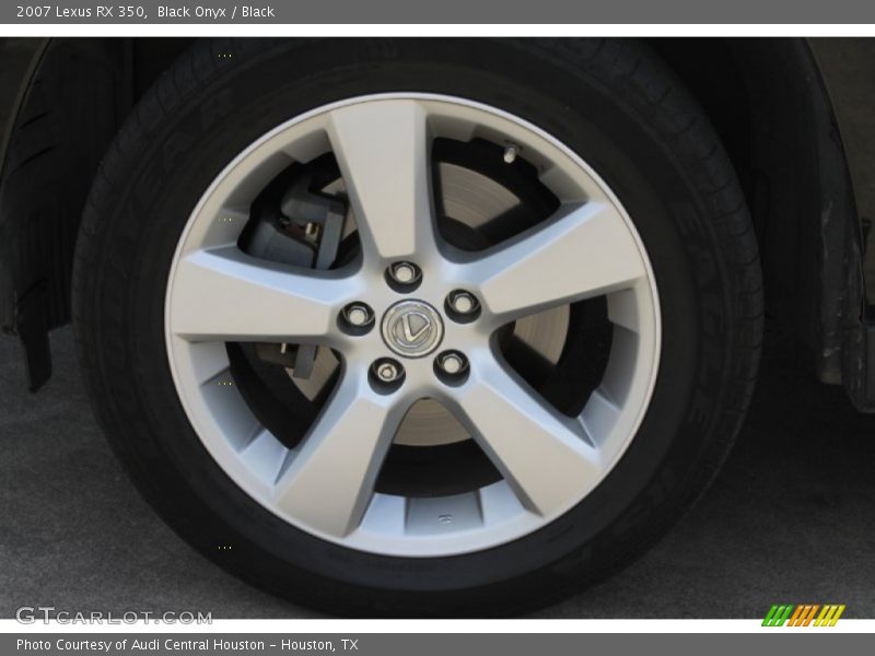 Black Onyx / Black 2007 Lexus RX 350