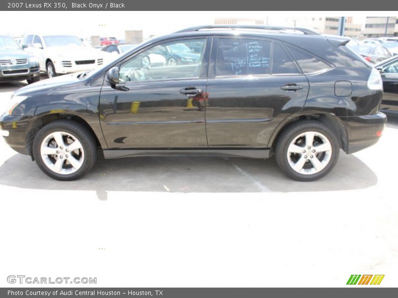 Black Onyx / Black 2007 Lexus RX 350