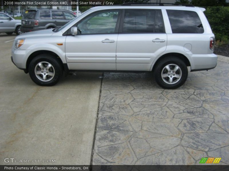 Billet Silver Metallic / Gray 2008 Honda Pilot Special Edition 4WD