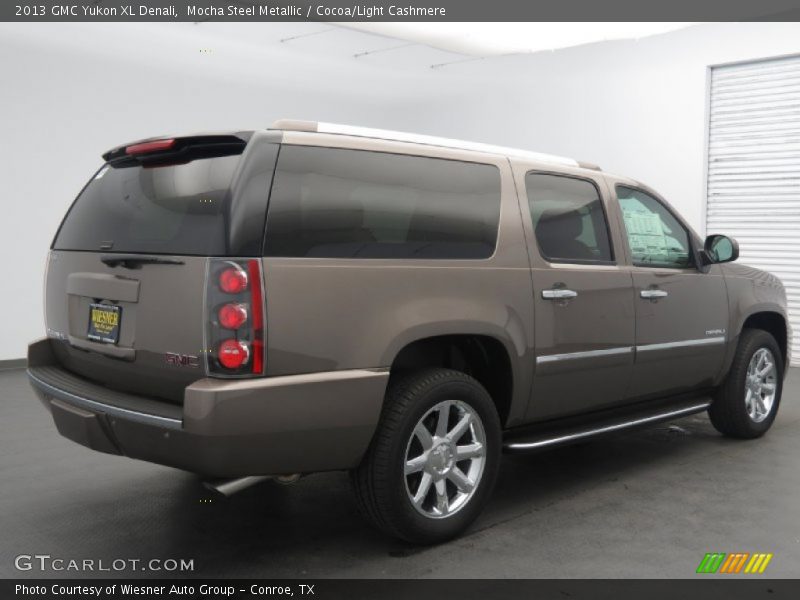 Mocha Steel Metallic / Cocoa/Light Cashmere 2013 GMC Yukon XL Denali