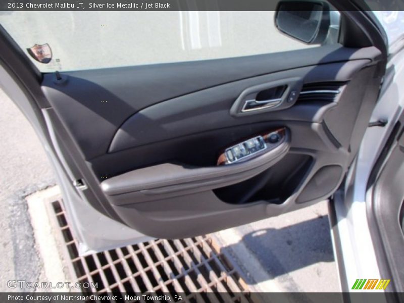 Silver Ice Metallic / Jet Black 2013 Chevrolet Malibu LT