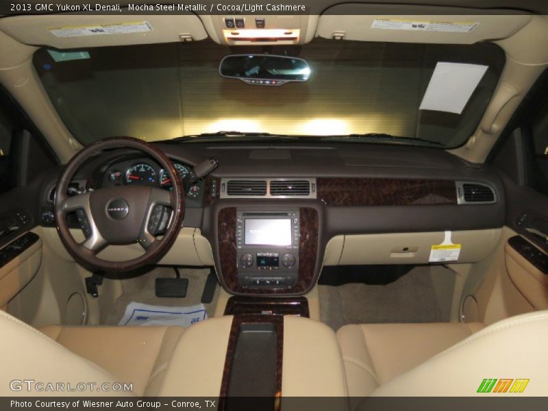 Mocha Steel Metallic / Cocoa/Light Cashmere 2013 GMC Yukon XL Denali