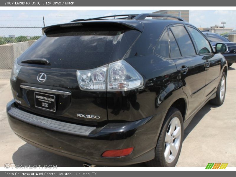 Black Onyx / Black 2007 Lexus RX 350