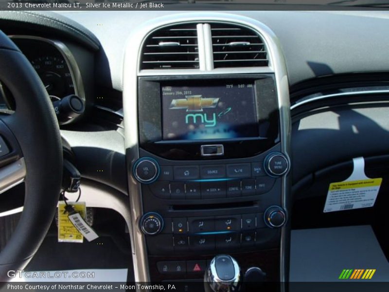 Silver Ice Metallic / Jet Black 2013 Chevrolet Malibu LT