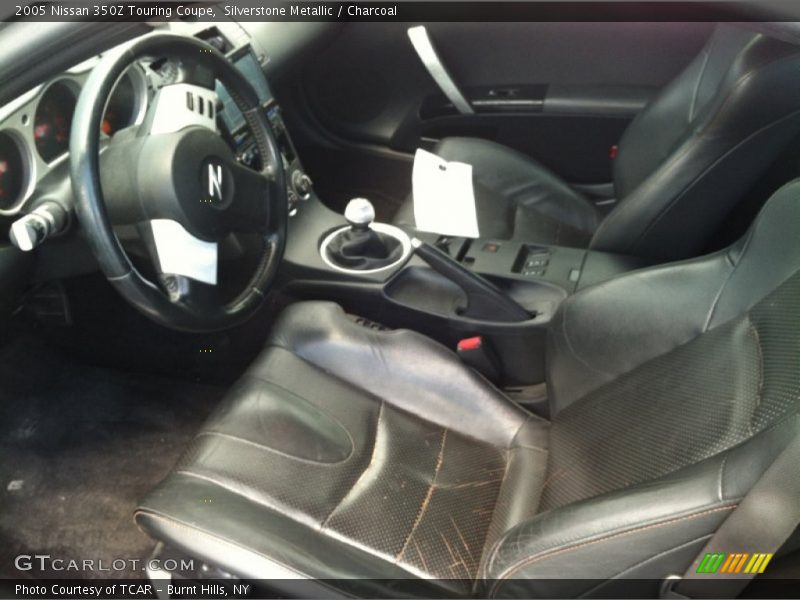 Silverstone Metallic / Charcoal 2005 Nissan 350Z Touring Coupe