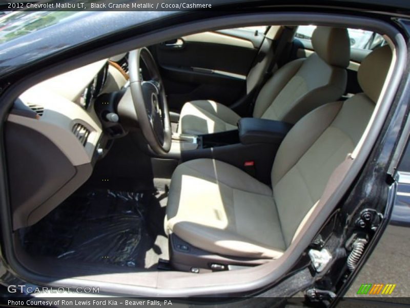 Black Granite Metallic / Cocoa/Cashmere 2012 Chevrolet Malibu LT