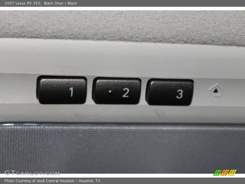 Black Onyx / Black 2007 Lexus RX 350