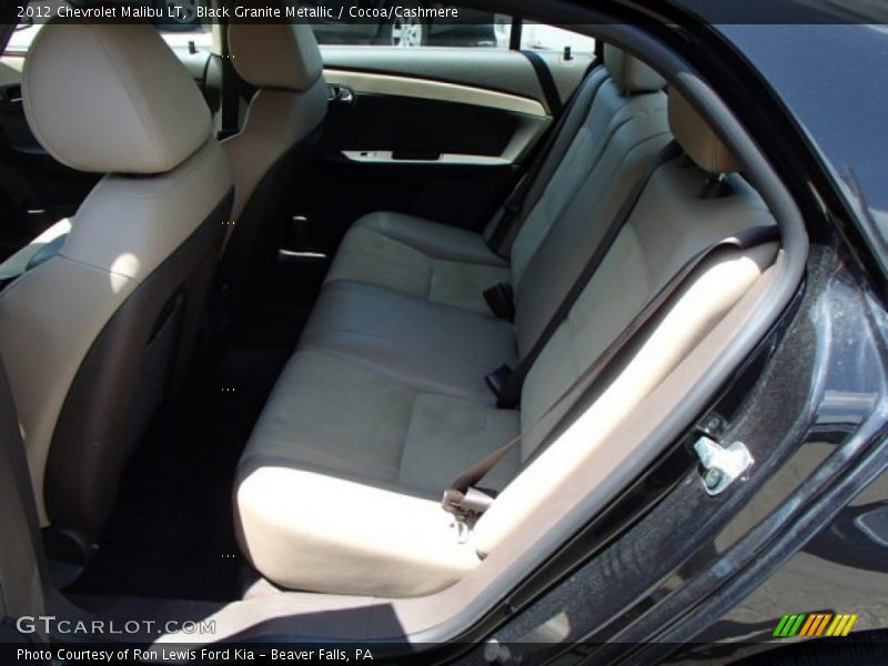 Black Granite Metallic / Cocoa/Cashmere 2012 Chevrolet Malibu LT