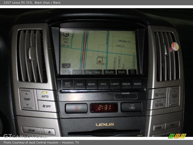 Black Onyx / Black 2007 Lexus RX 350