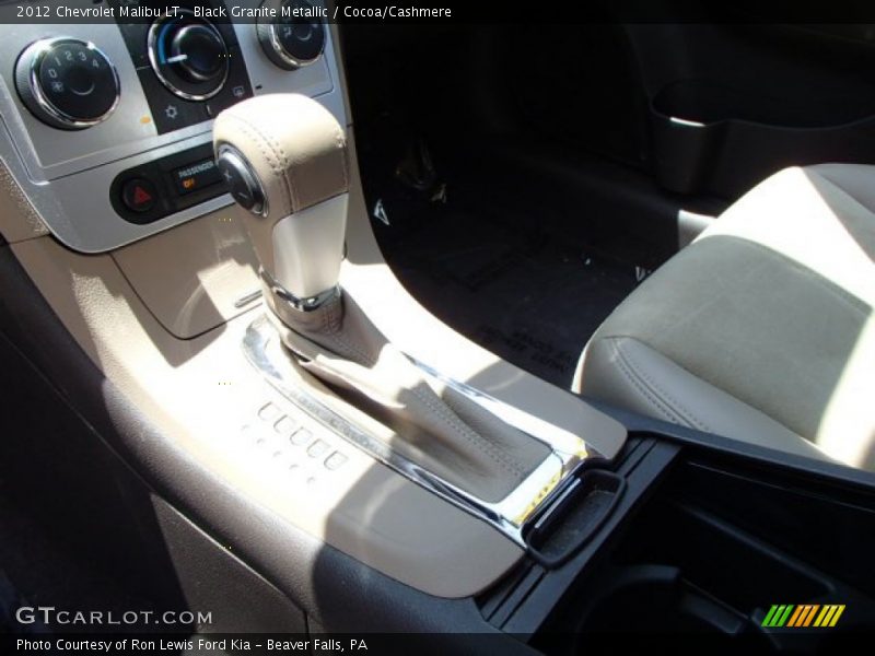 Black Granite Metallic / Cocoa/Cashmere 2012 Chevrolet Malibu LT