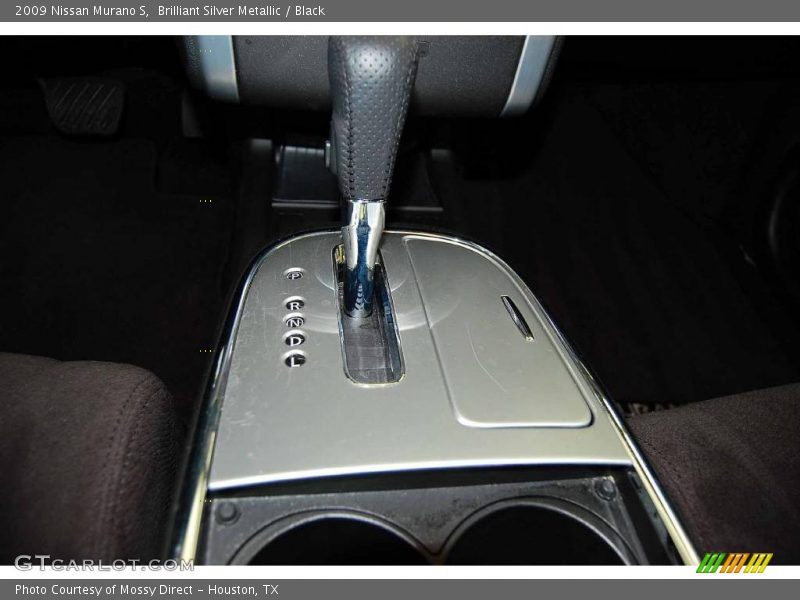 Brilliant Silver Metallic / Black 2009 Nissan Murano S