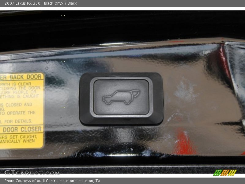 Black Onyx / Black 2007 Lexus RX 350