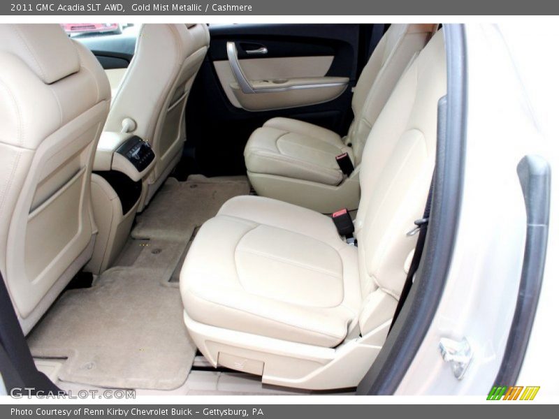 Gold Mist Metallic / Cashmere 2011 GMC Acadia SLT AWD