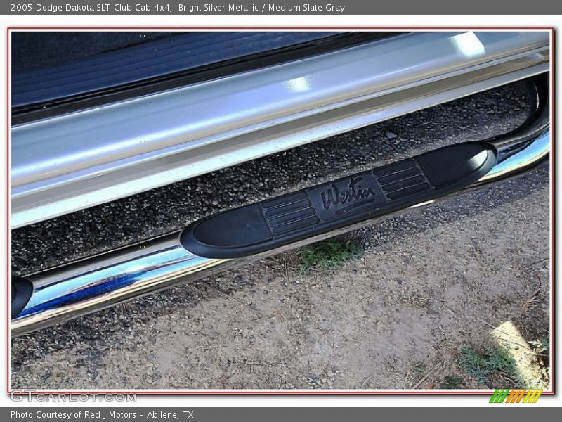 Bright Silver Metallic / Medium Slate Gray 2005 Dodge Dakota SLT Club Cab 4x4
